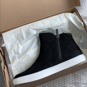 Brand new black bootie sneakers